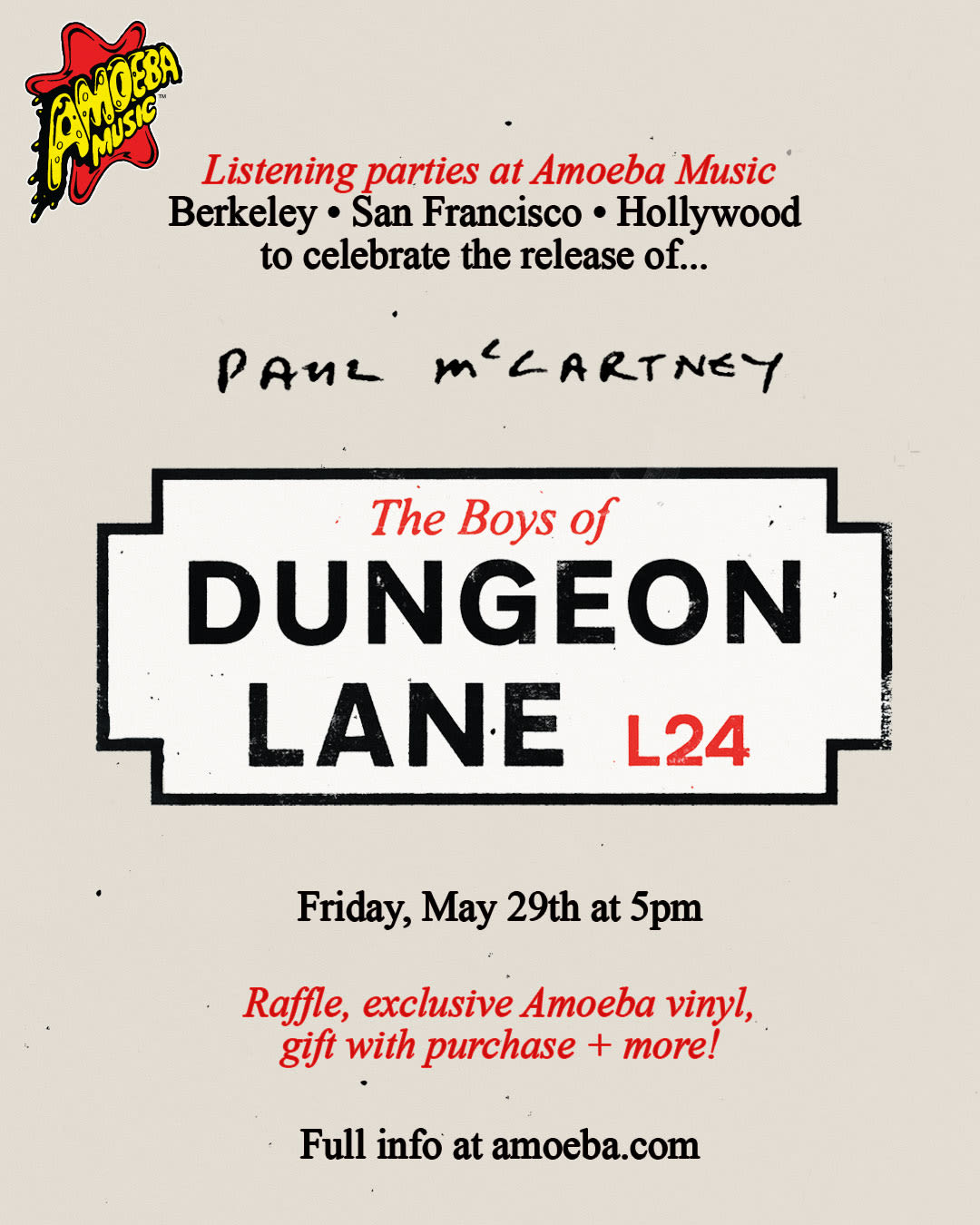 Paul McCartney Listening Party at Amoeba Music SF 1