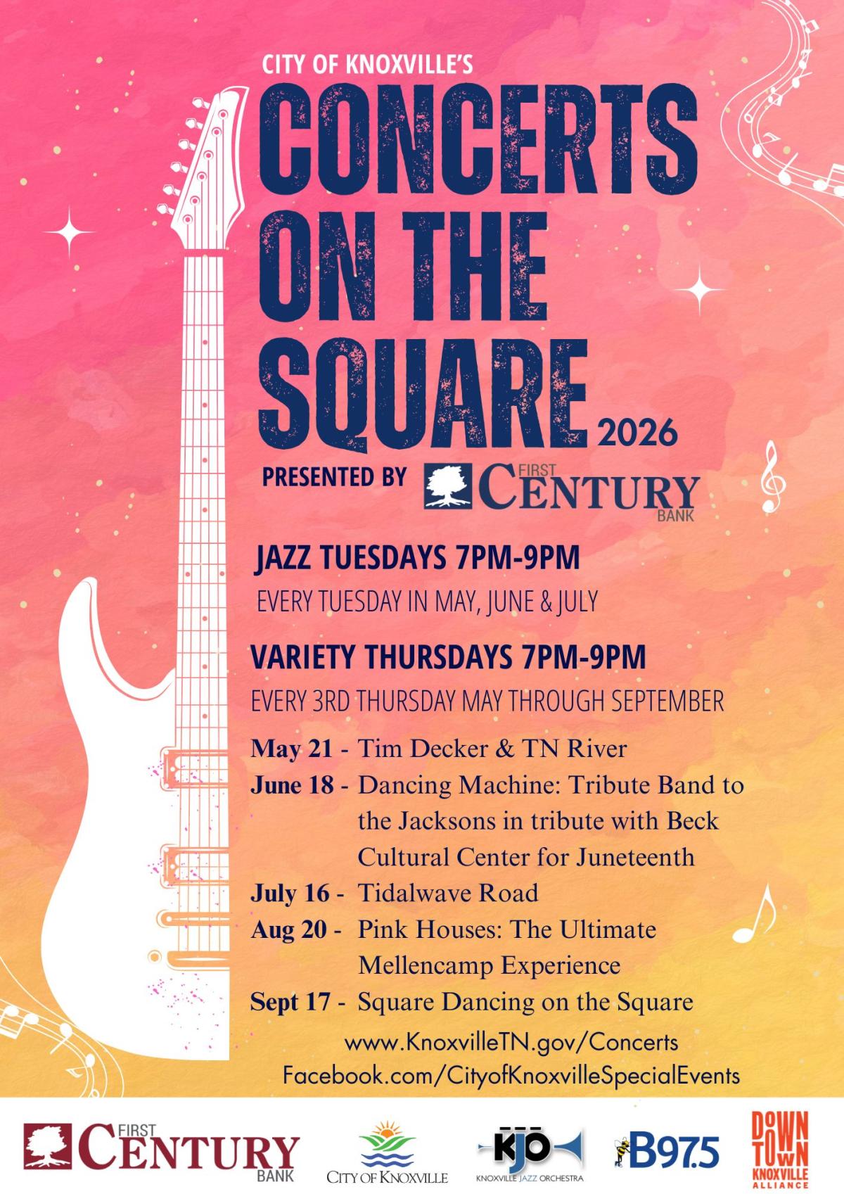 Concerts on the Square - Jazz Tuesdays 1